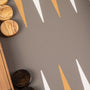 Jeux et loisirs - Backgammon | Grey Beige Ostrich Tote | Large - Manopoulos
