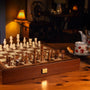 Jeux et loisirs - Coffret 2 en 1 | Backgammon & Échecs - Manopoulos
