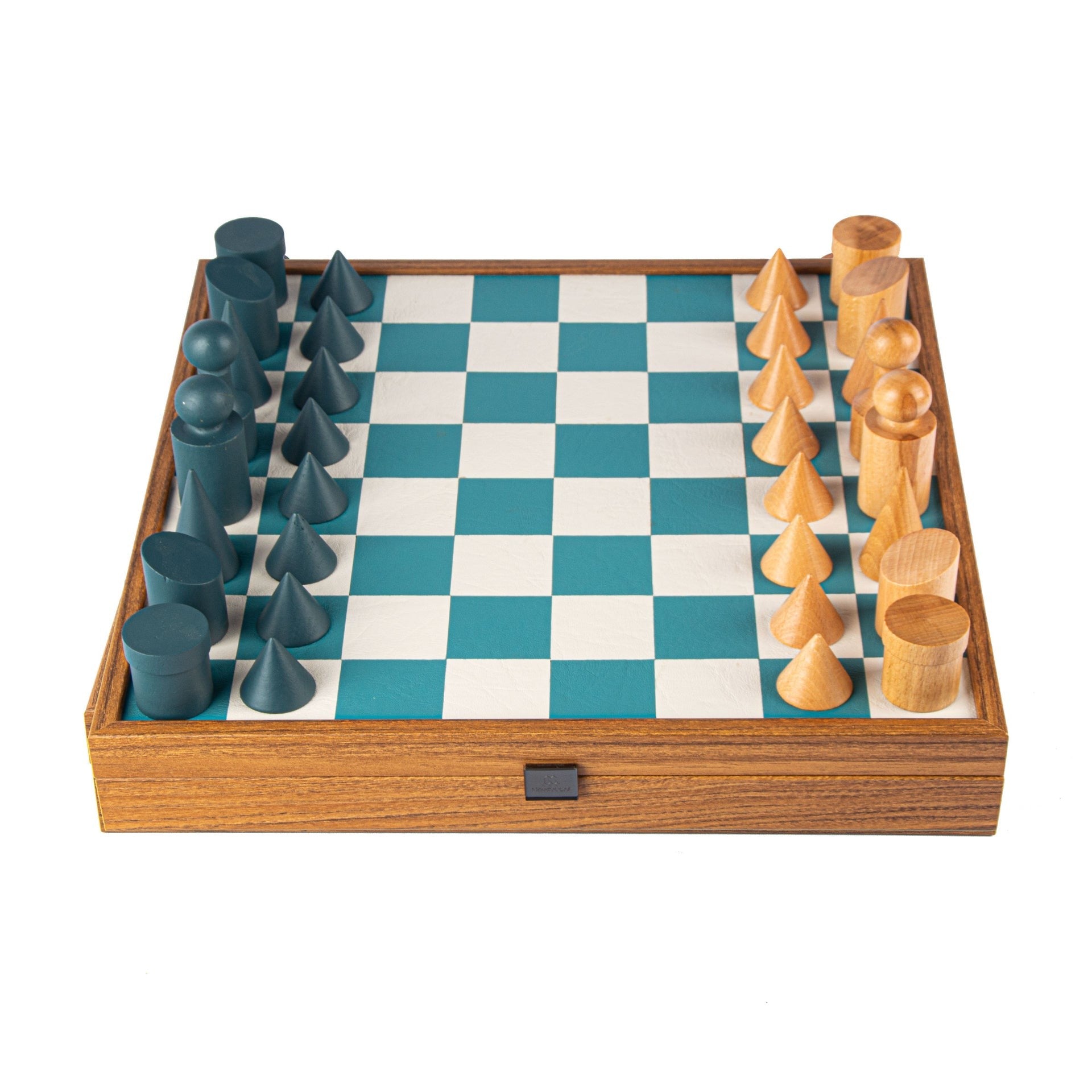 Jeux et loisirs - Jeu d'échecs | Turquoise & White - Manopoulos