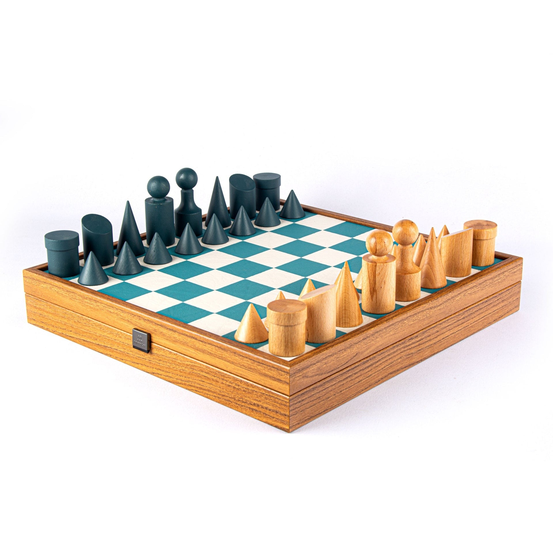 Jeux et loisirs - Jeu d'échecs | Turquoise & White - Manopoulos