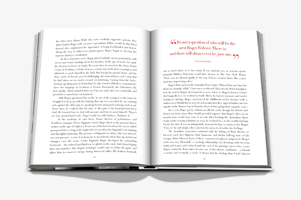 Jeux et loisirs - Livre | Federer Classic - Assouline