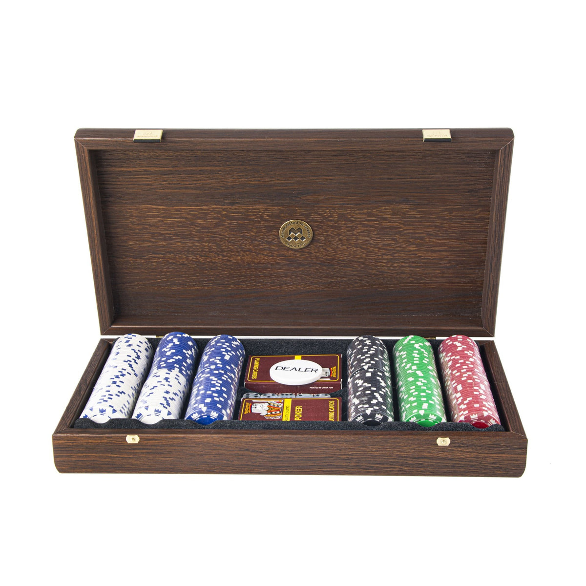 Jeux et loisirs - Set de Poker | Dark Walnut - Manopoulos