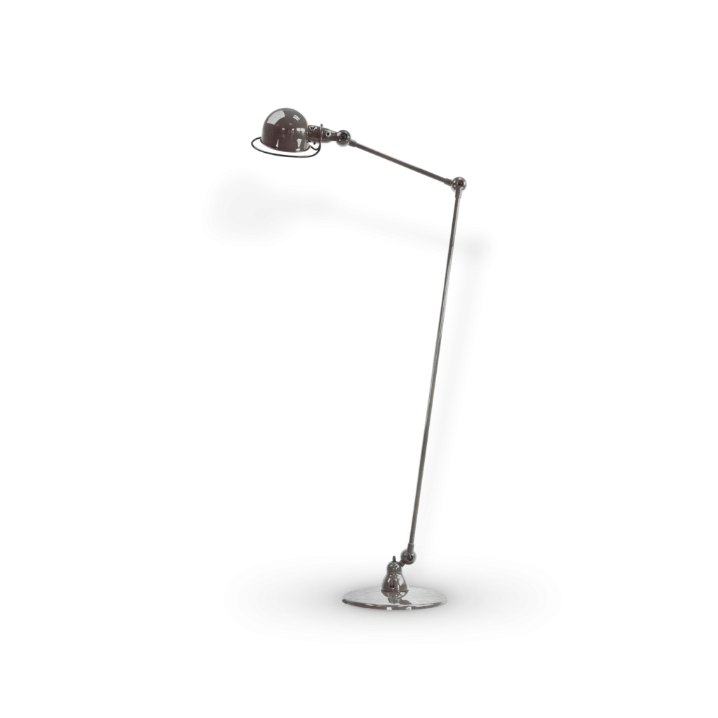 Lampadaires - Lampadaire Loft 2 bras | Acier brossé - Jieldé