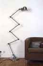 Lampadaires - Lampadaire Loft Zigzag 6 bras | Acier brossé - Jieldé