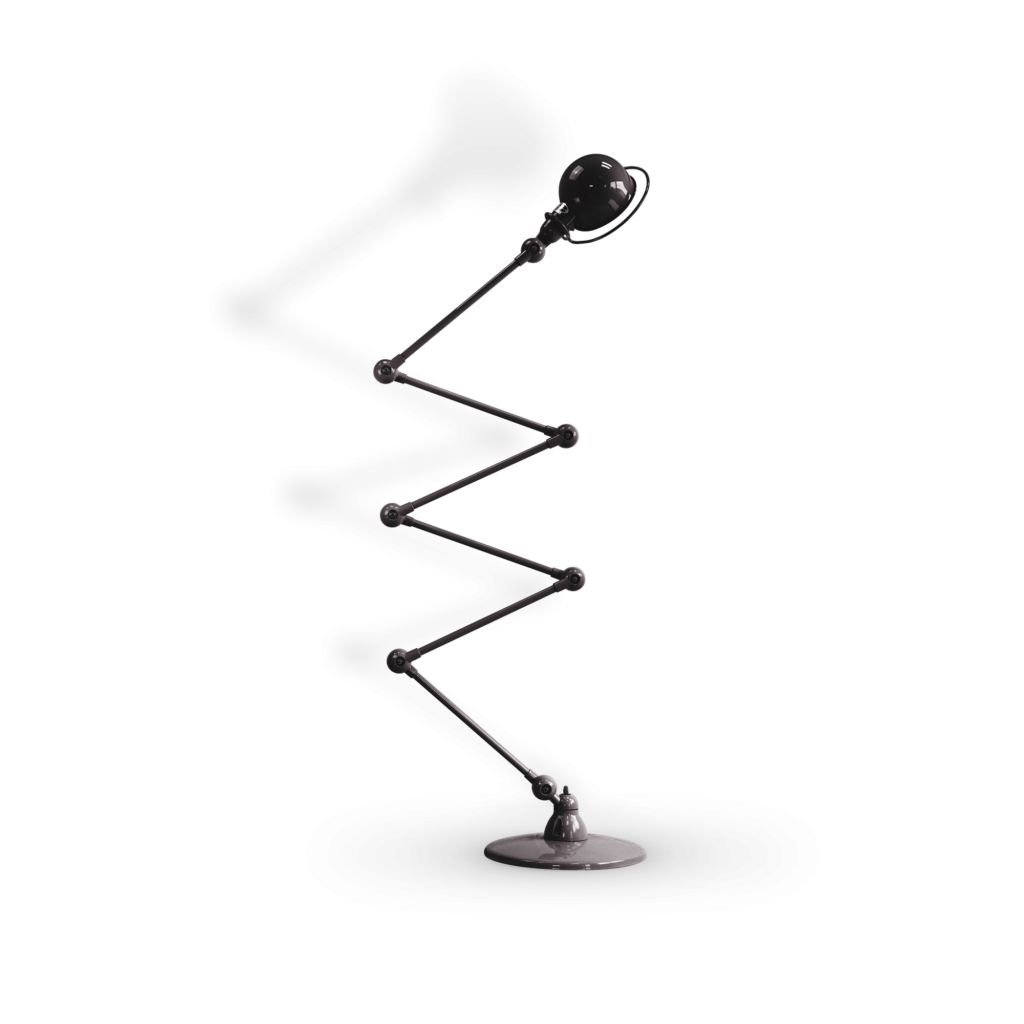 Lampadaires - Lampadaire Loft Zigzag 6 bras | Finition brillant - Jieldé