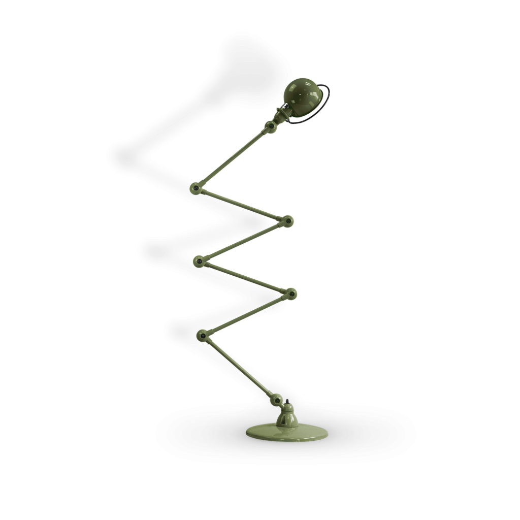 Lampadaires - Lampadaire Loft Zigzag 6 bras | Finition brillant - Jieldé