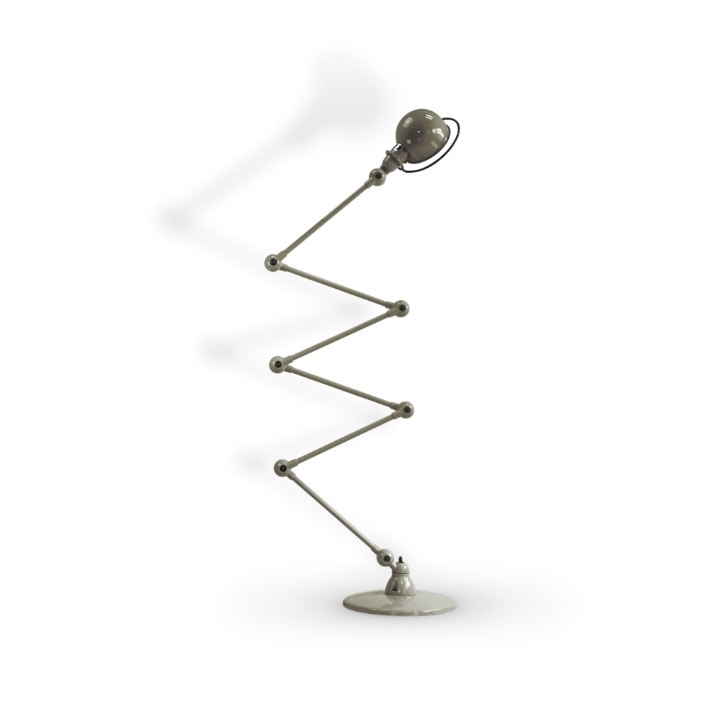 Lampadaires - Lampadaire Loft Zigzag 6 bras | Finition brillant - Jieldé