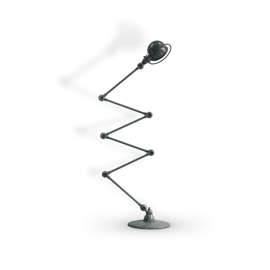 Lampadaires - Lampadaire Loft Zigzag 6 bras | Finition brillant - Jieldé