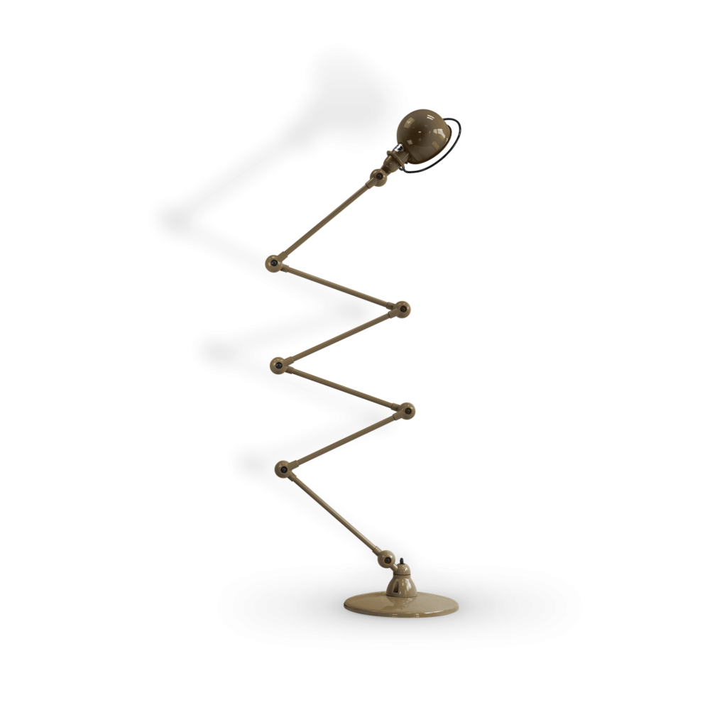 Lampadaires - Lampadaire Loft Zigzag 6 bras | Finition brillant - Jieldé
