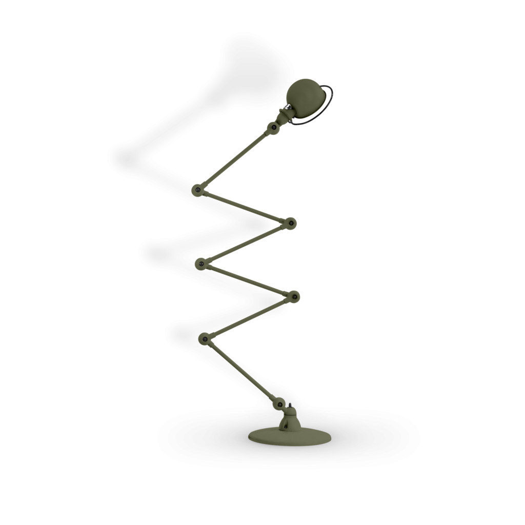 Lampadaires - Lampadaire Loft Zigzag 6 bras | Finition mat - Jieldé