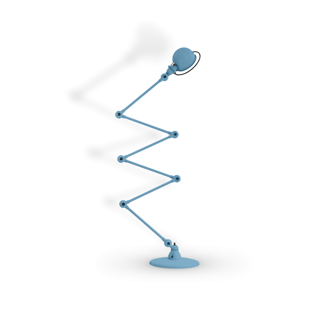 Lampadaires - Lampadaire Loft Zigzag 6 bras | Finition mat - Jieldé