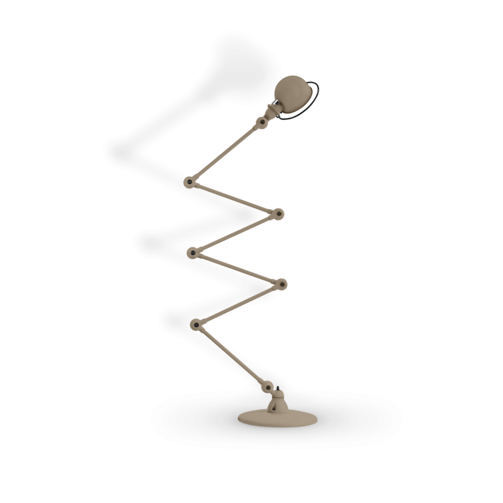 Lampadaires - Lampadaire Loft Zigzag 6 bras | Finition mat - Jieldé