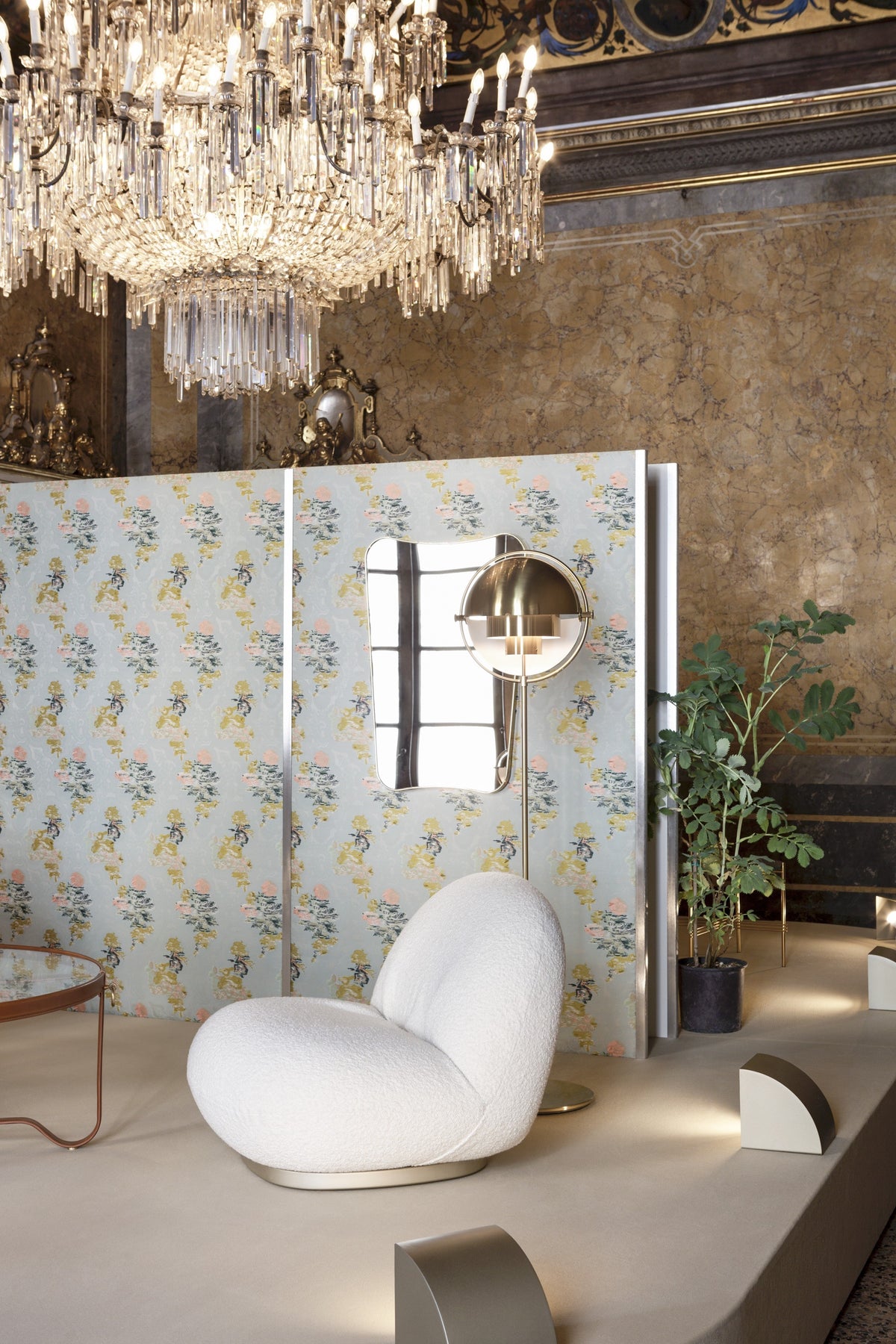 Lampadaires - Lampadaire Multi-Lite Brass - Gubi