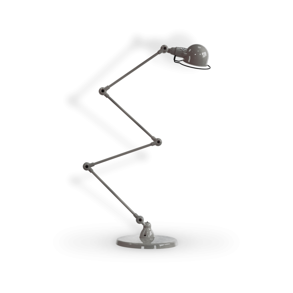Lampadaires - Lampadaire Signal Zigzag 4 bras | Acier brossé - Jieldé