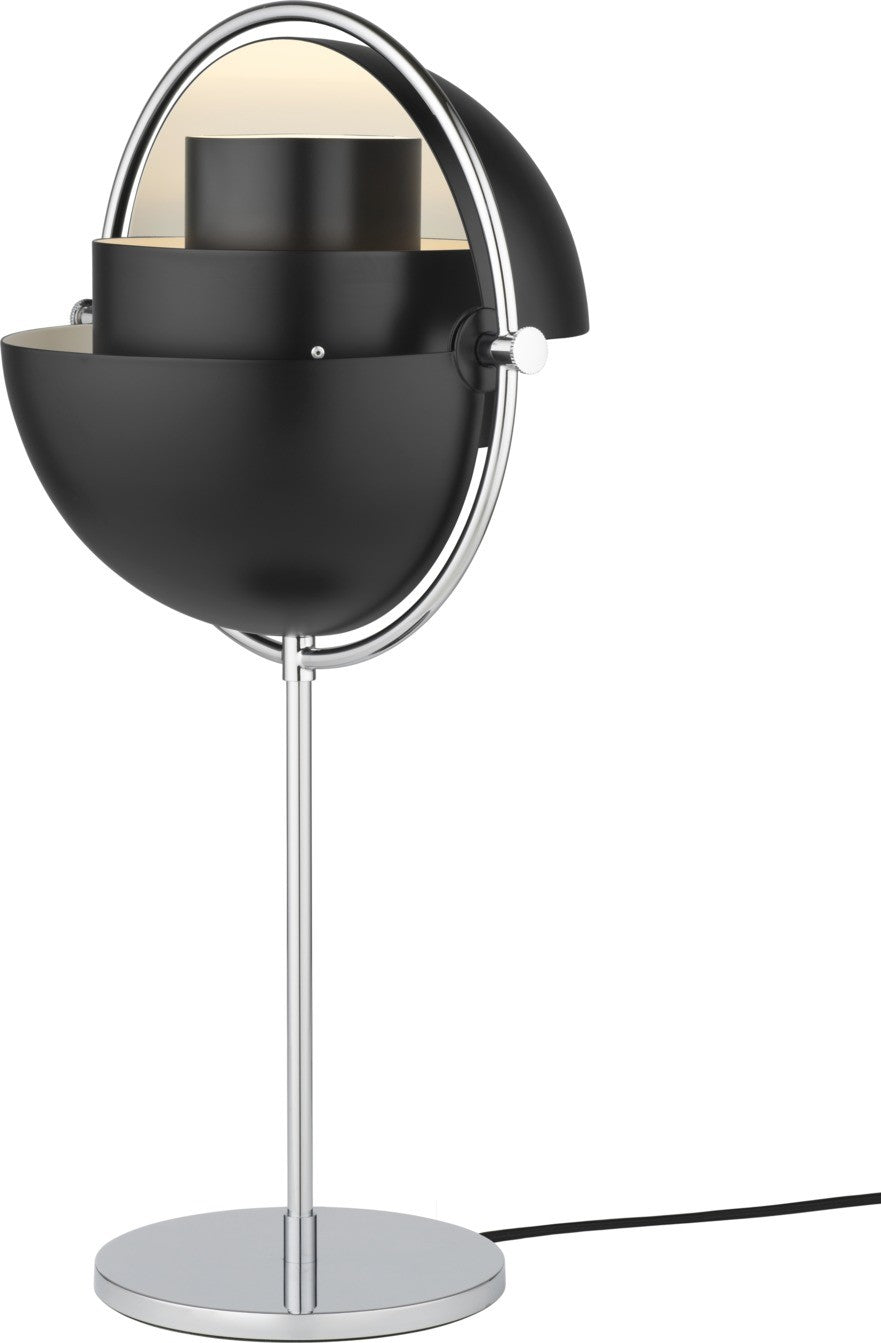 Lampes à poser - Lampe à poser Multi-Lite Chrome - Gubi