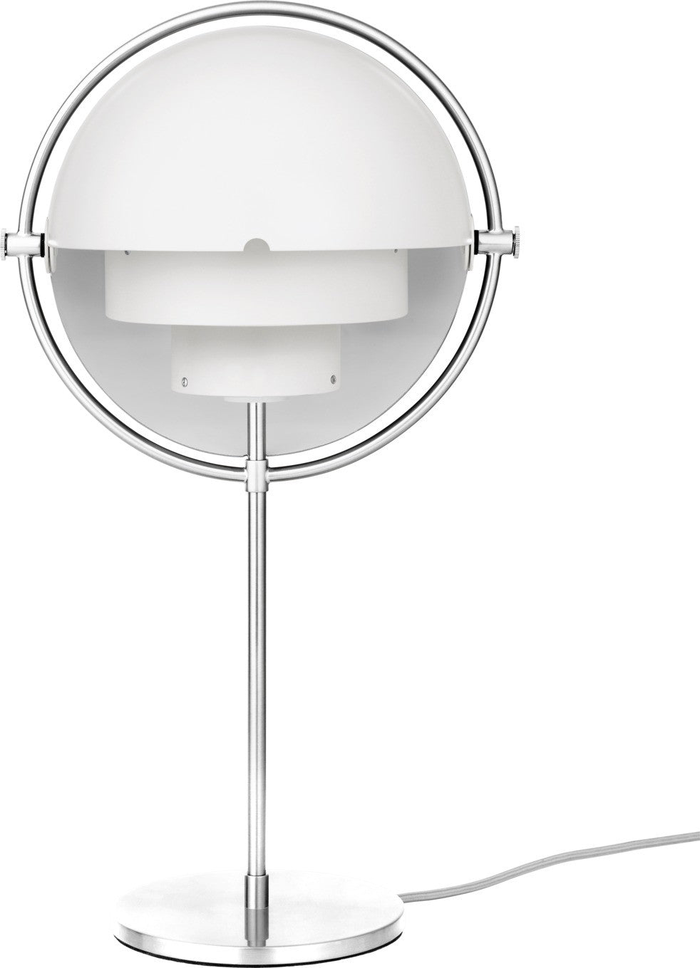 Lampes à poser - Lampe à poser Multi-Lite Chrome - Gubi