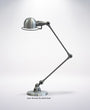 Lampes à poser - Lampe de bureau Signal 2 bras | Acier brossé - Jieldé