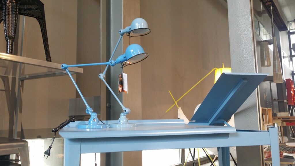 Lampes à poser - Lampe de bureau Signal 2 bras | Finition brillant - Jieldé
