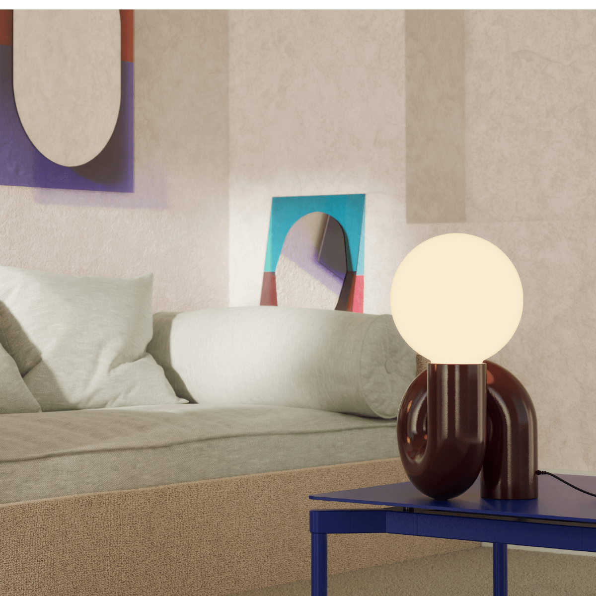 Lampes à poser - Lampe de table | Neotenic | H 51 cm - Petite Friture