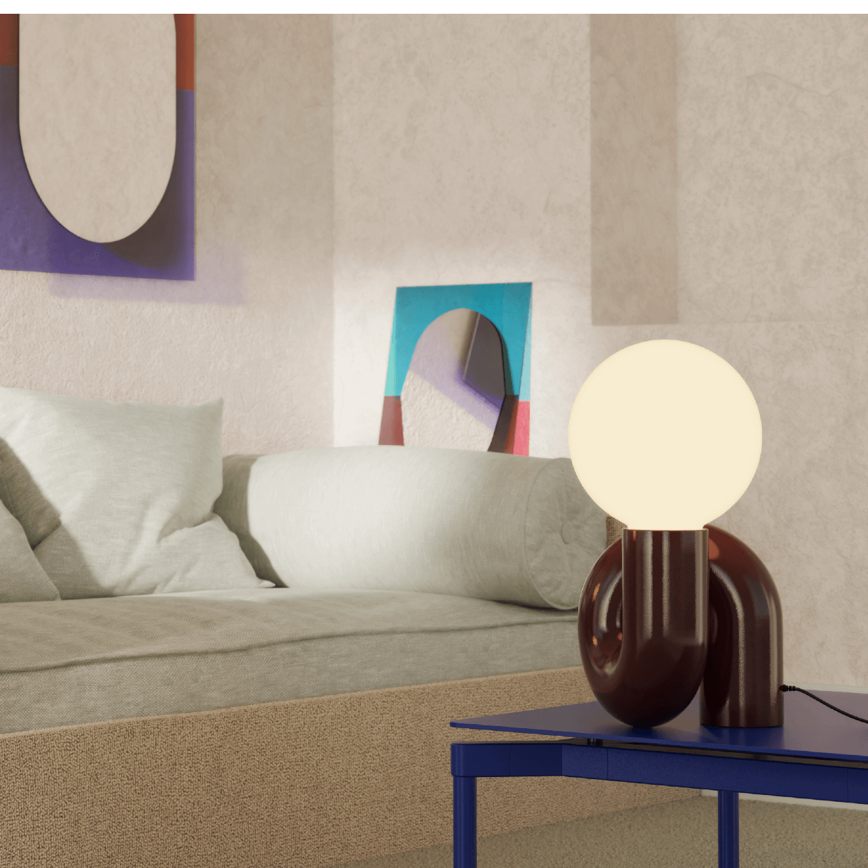 Lampes à poser - Lampe de table | Neotenic | H 51 cm - Petite Friture