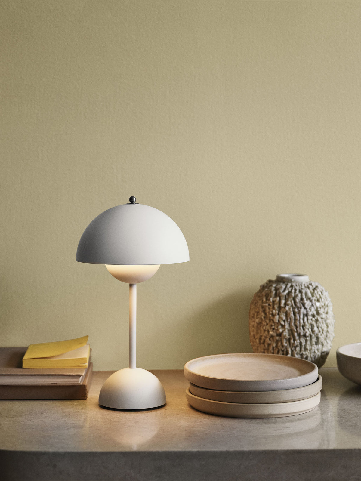 Lampes à poser - Produit Neuf |Lampe sans fil | Flowerpot VP9 - &Tradition | Remisé