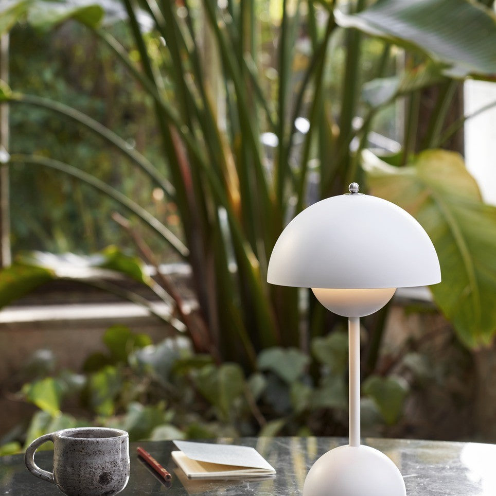 Lampes à poser - Produit Neuf |Lampe sans fil | Flowerpot VP9 - &Tradition | Remisé