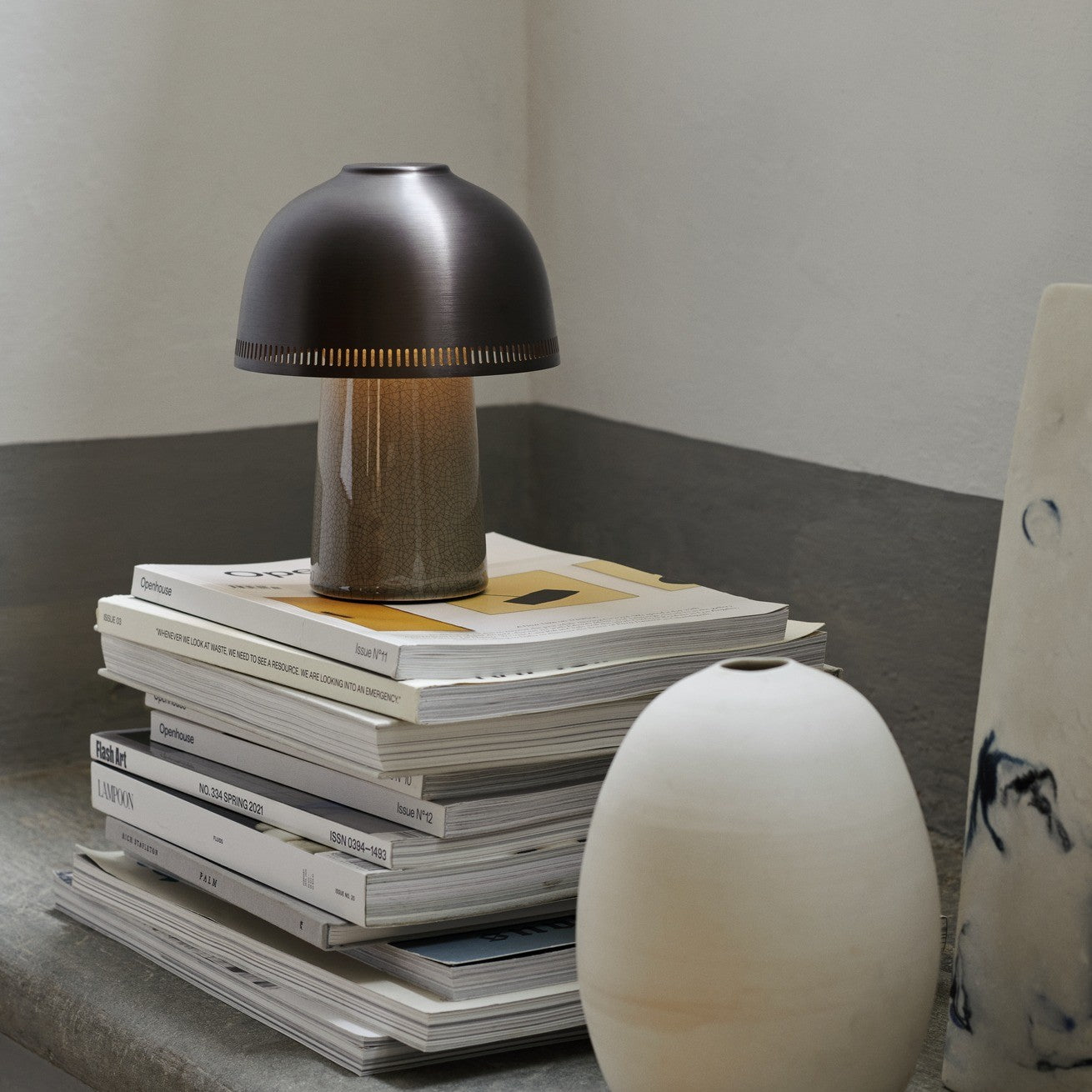 Lampes à poser - Lampe sans fil Raku SH8 - &Tradition