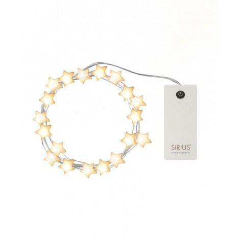 Luminaire - Guirlande lumineuse d'étoiles 20 LED| Ally - Sirius