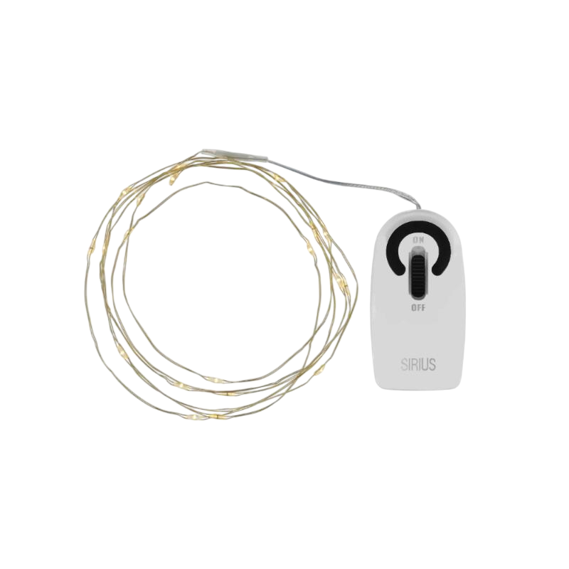 Luminaire - Guirlande lumineuse 20 LED | Knirke - Sirius