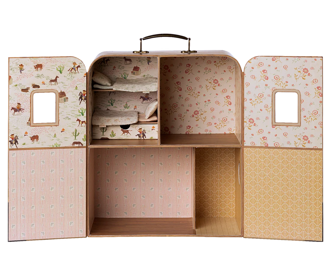 Maison SuitCasa | Petite sœur et petit frère souris