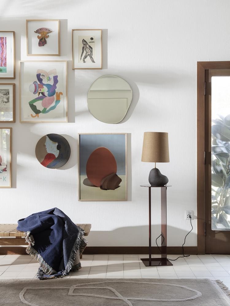 Miroirs - Miroir mural Pond Small - Ferm Living