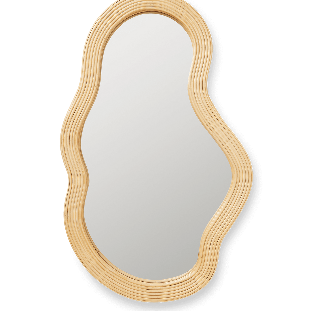 Miroirs - Miroir | Pond | Rattan - Ferm Living