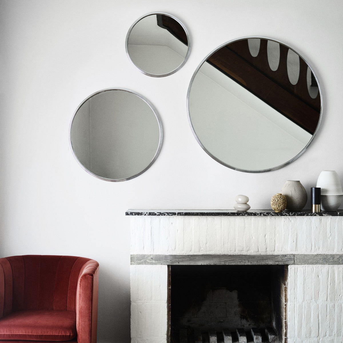Miroirs - Miroir | Sillon SH4 | Ø 46 cm - &Tradition