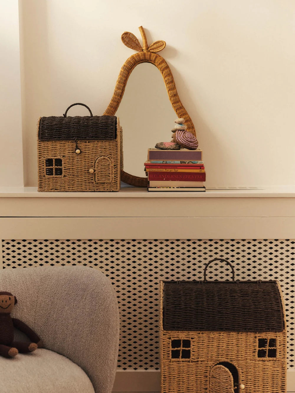 Panier de rangement | Casu Storage Houses | Set of 2