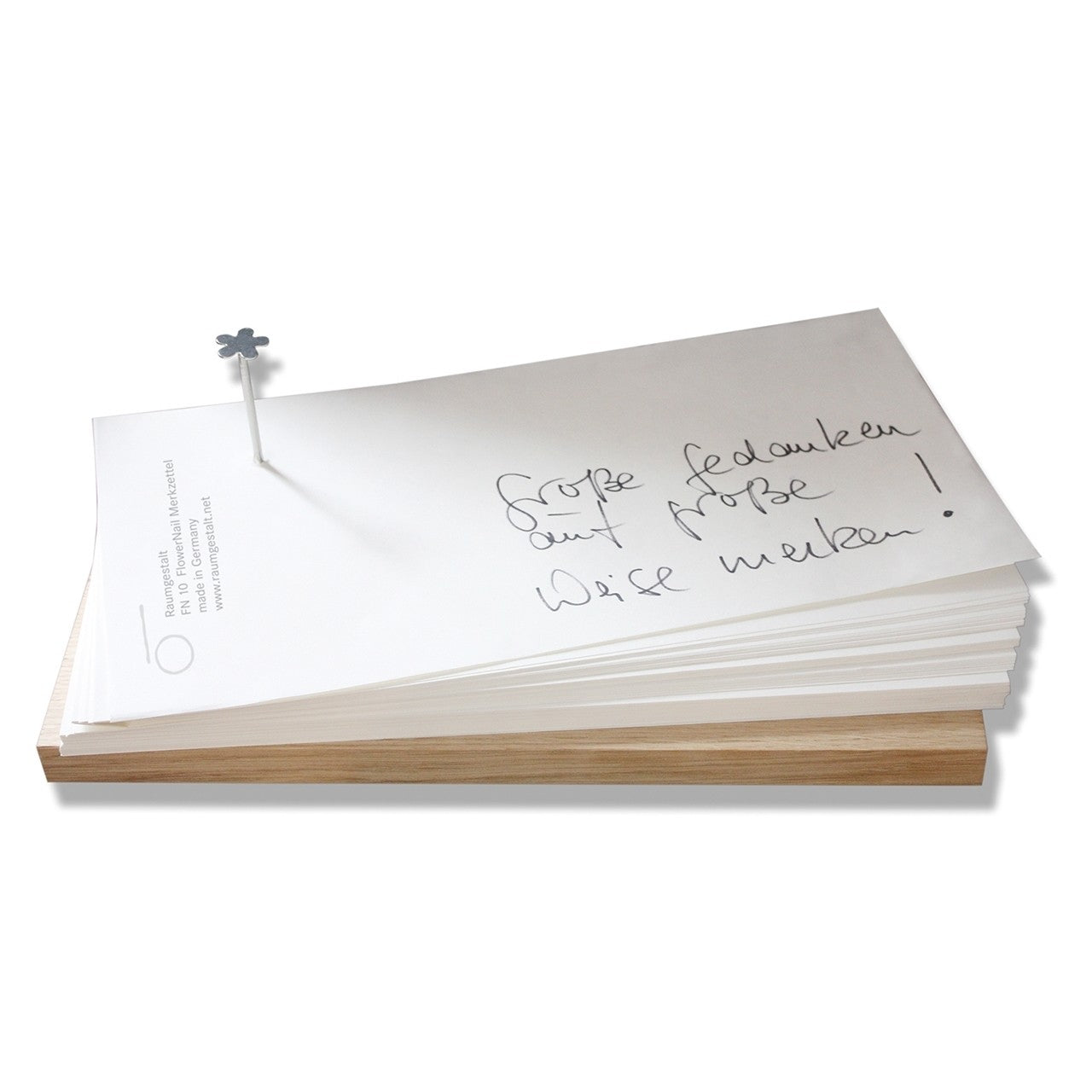 Papeterie - Bloc-notes FlowerNail Large - Raumgestalt