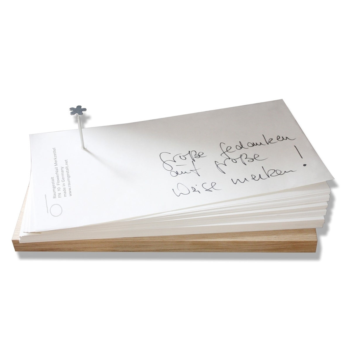 Papeterie - Bloc-notes FlowerNail Large - Raumgestalt
