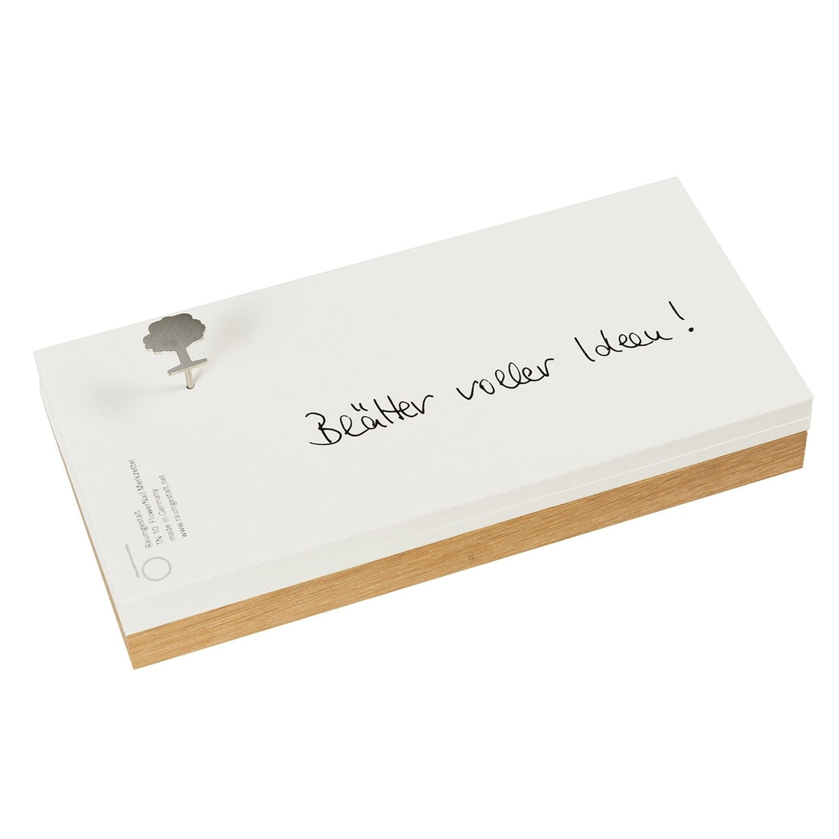 Papeterie - Bloc-notes TreeNail Medium - Raumgestalt
