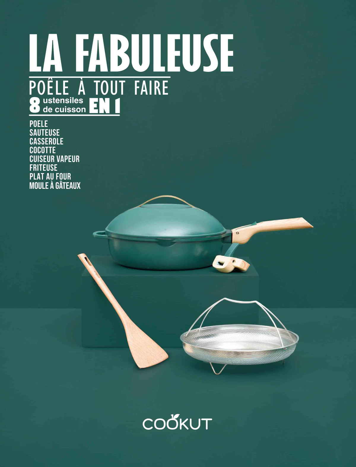 Plats et cuisson - La Fabuleuse Poêle | Ø 24 cm - Cookut