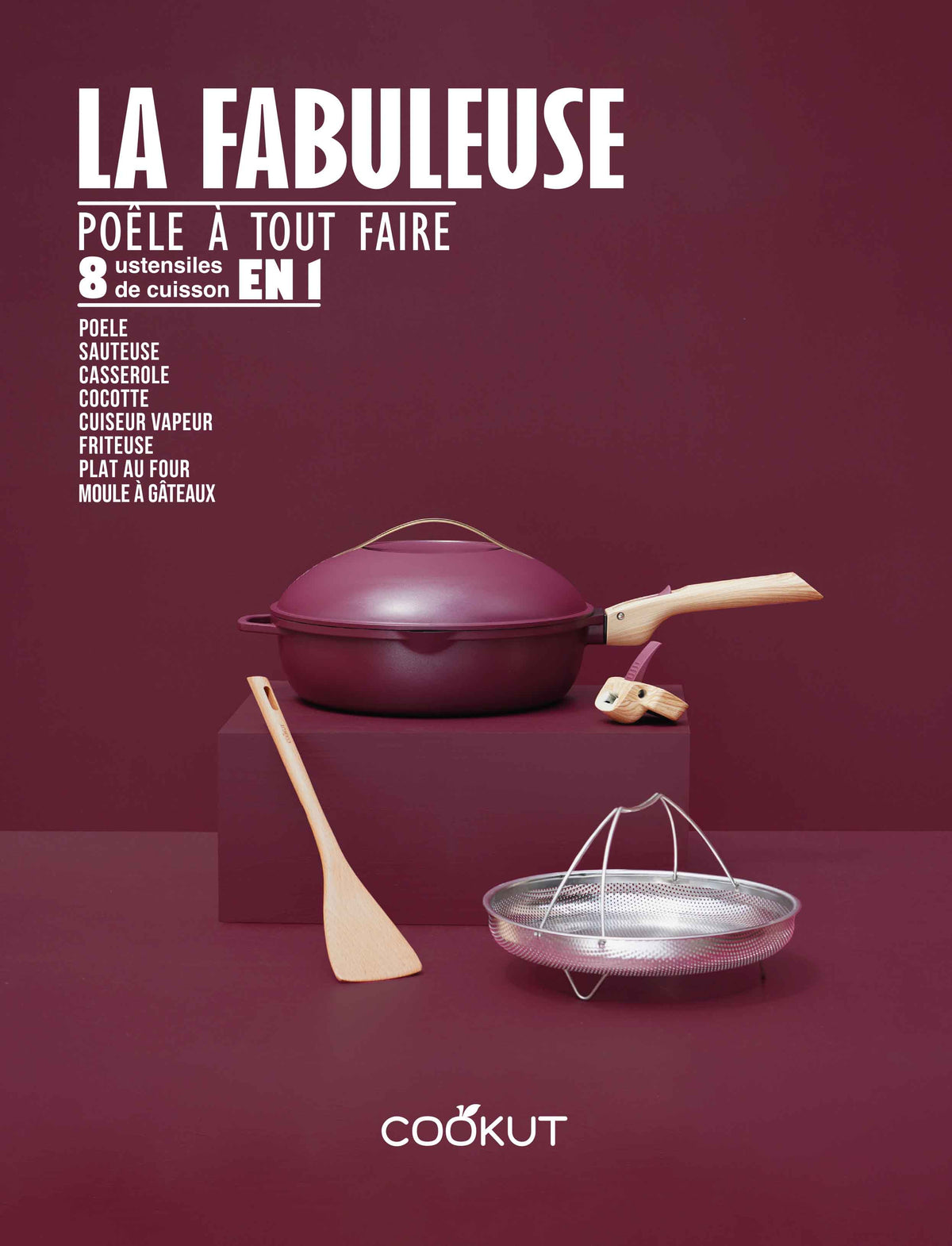 Plats et cuisson - La Fabuleuse Poêle | Ø 28 cm - Cookut