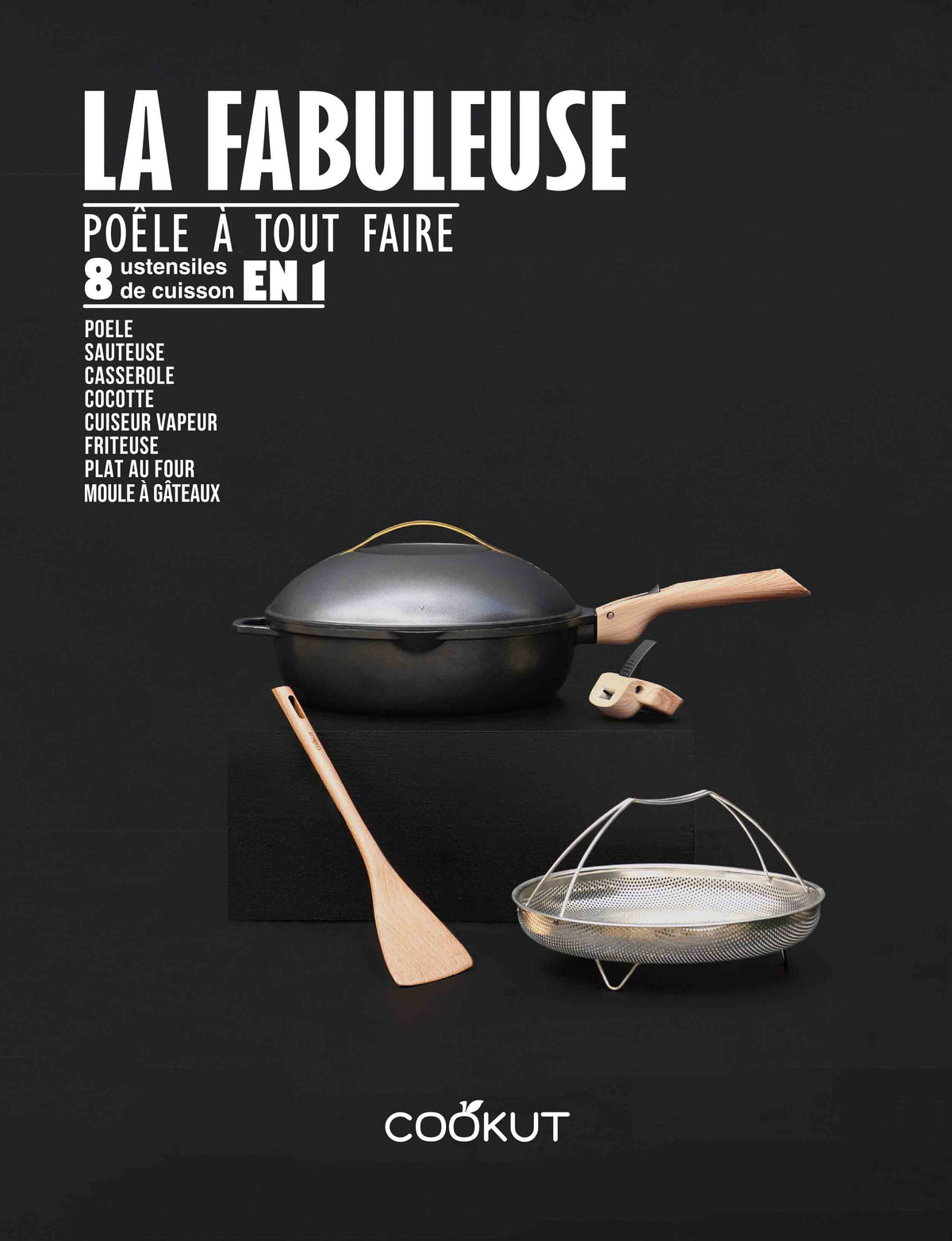 Plats et cuisson - La Fabuleuse Poêle | Ø 28 cm - Cookut