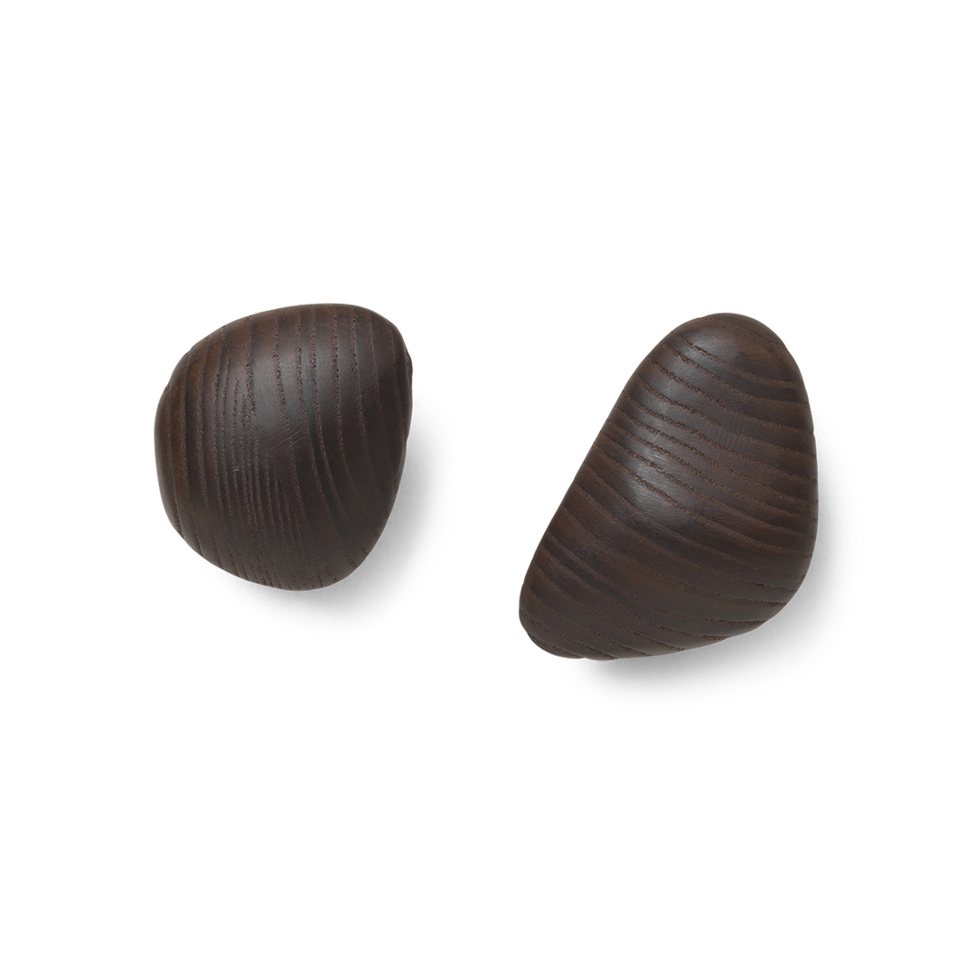 Portemanteaux & patères - Patère | Cairn | Set de 2 - Ferm Living