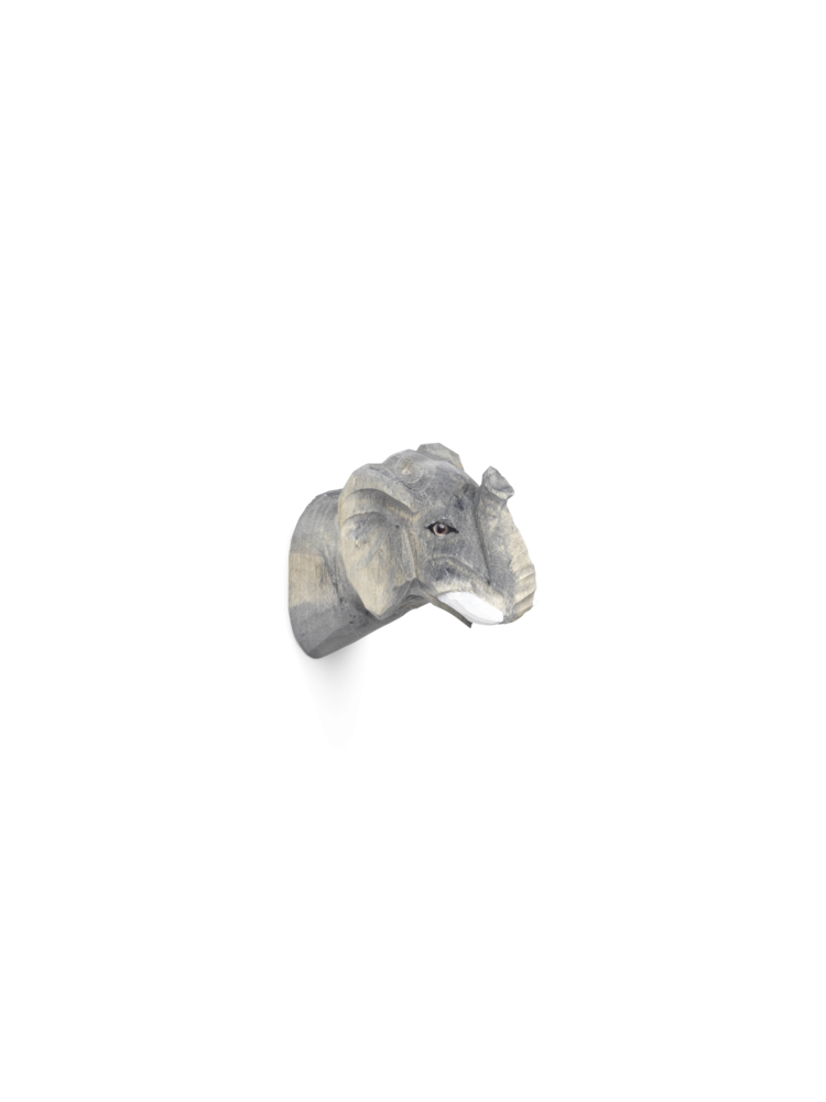 Portemanteaux & patères - Patère en bois Animal Élephant - Ferm Living