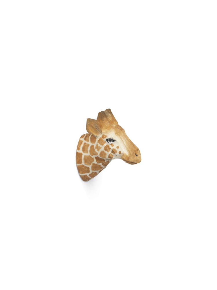 Portemanteaux & patères - Patère en bois Animal Girafe - Ferm Living