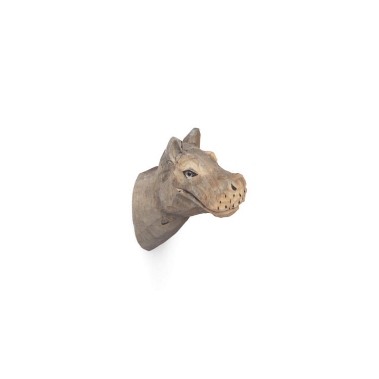 Portemanteaux & patères - Patère en bois Animal Hippo - Ferm Living