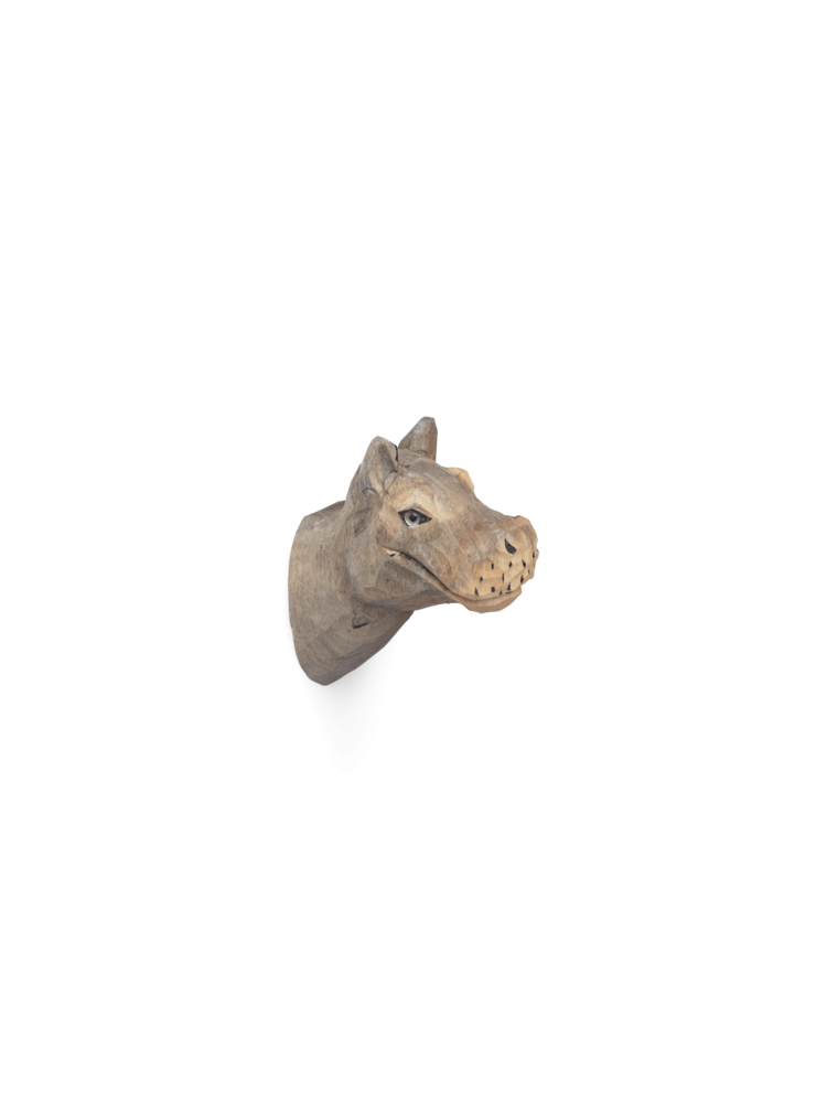 Portemanteaux & patères - Patère en bois Animal Hippo - Ferm Living