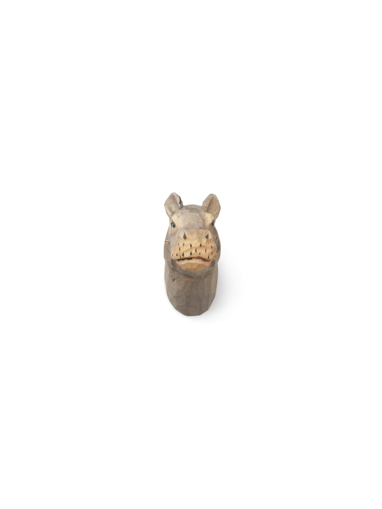 Portemanteaux & patères - Patère en bois Animal Hippo - Ferm Living