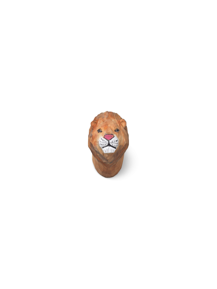 Portemanteaux & patères - Patère en bois Animal Lion - Ferm Living