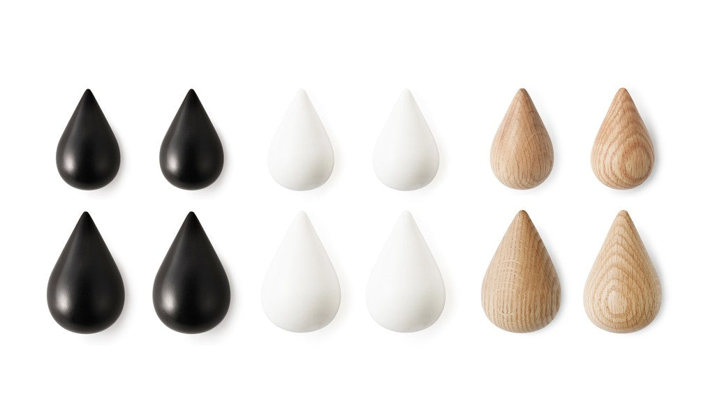 Portemanteaux & patères - Patère Large | Dropit | Set de 2 - Normann Copenhagen