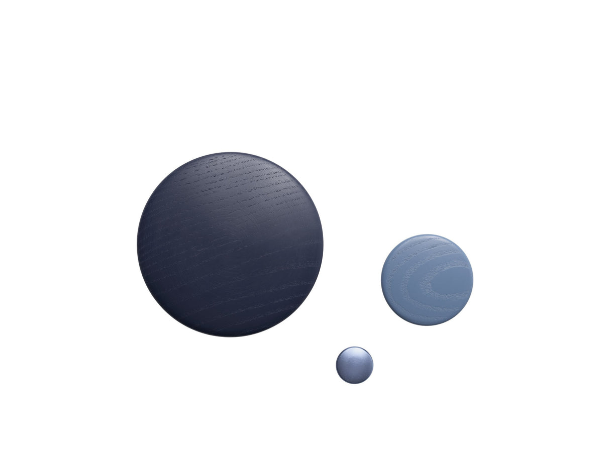 Portemanteaux & patères - Patère Large | The Dots Wood | Ø 17 cm - Muuto