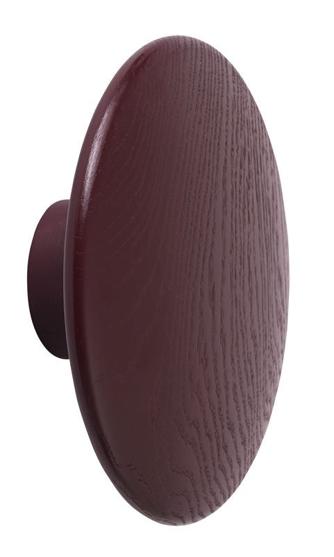 Portemanteaux & patères - Patère Large | The Dots Wood | Ø 17 cm - Muuto